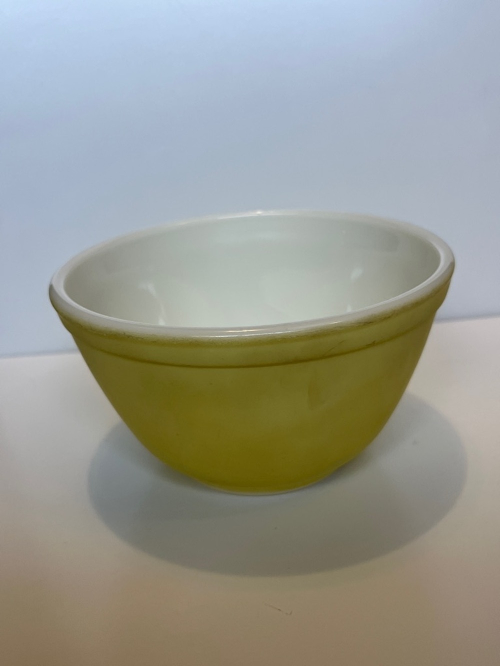 Vintage Pyrex Yellow Mixing Bowl